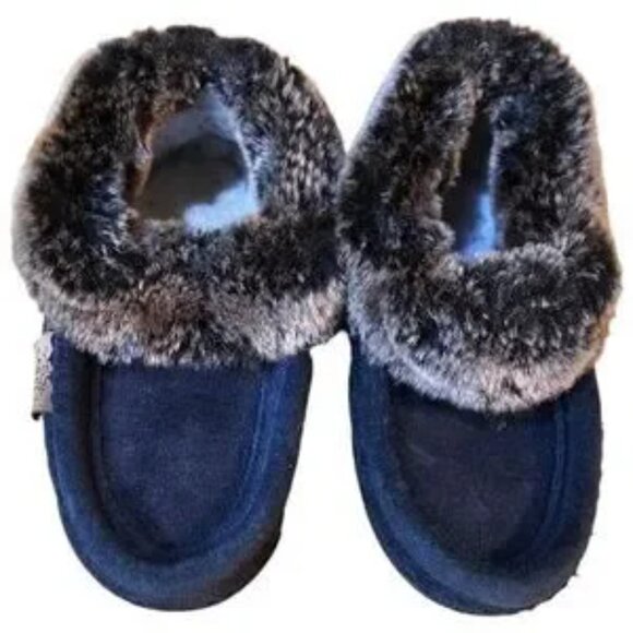 Laurentian Chief Canada Blue Mocassins - Picture 7 of 9